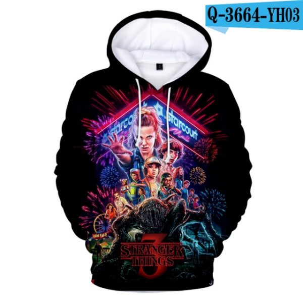 Men clothing Stranger Thing Hoodie 3D Movie Long Sleeve Pullovers Stranger Thing men women s Oversiz 2.jpg 640x640 2 - Aggretsuko Merch